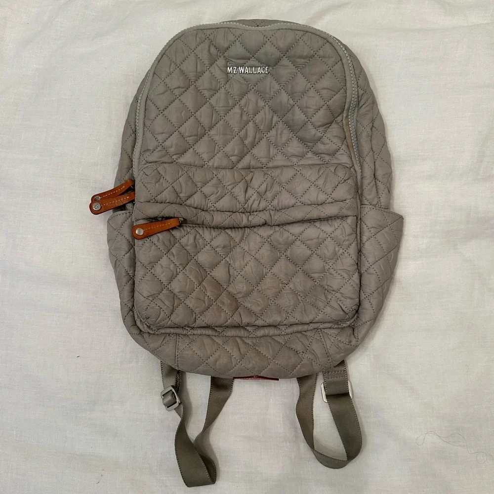 RARE MZ Wallace Mini Metro Gray Backpack